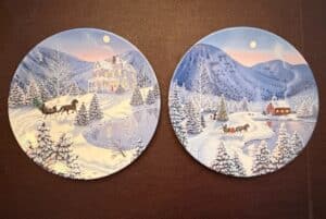 W.S.-George-The-Spirit-of-Christmas-Collector-Plates-by-Jean-Sias-Set-of-