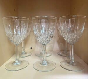 Waterford-Lismore-Crystal-Wine-Glasses