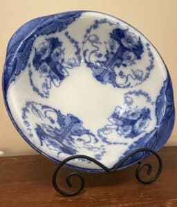 Wood-Sons-Glenwood-Blue-Willow-Pattern-Semi-Porcelain-Bowl