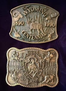 Wyoming-Centennial-and-Cheyenne-Frontier-Days-th-Annual-Limited-Edition-Belt-Buckles