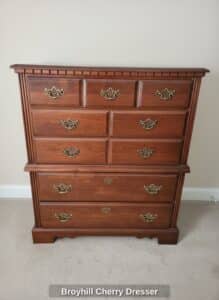 Broyhill-Cherry-Dresser