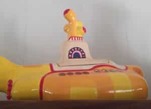 The Beatles Yellow Submarine Ceramic Cookie Jar