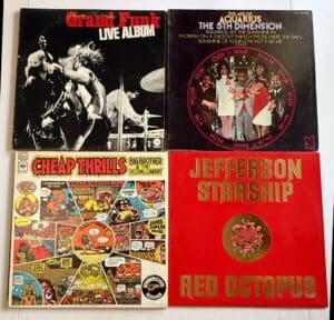 Vintage Vinyl Record Collection