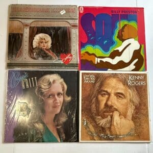 Vintage Vinyl Record Collection