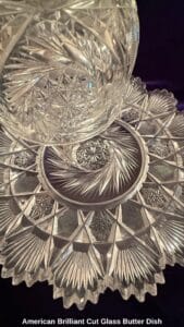 American-Brilliant-Cut-Glass-Butter-Dish-second-image