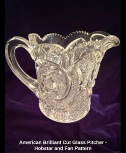 American-Brilliant-Cut-Glass-Pitcher-Hobstar-and-Fan-Pattern