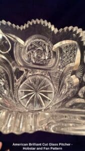 American-Brilliant-Cut-Glass-Pitcher-Hobstar-and-Fan-Pattern-second-image