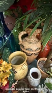 Assorted-Ceramic-Vases-and-Decorative-Items-second-image-1