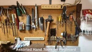 Assorted-Hand-Tools-on-Pegboard