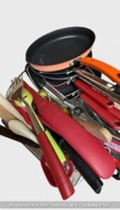 Assorted-Kitchen-Utensils-and-Cookware-Set