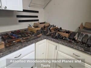 Assorted-Woodworking-Hand-Planes-and-Tools