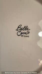 Bella-Casa-by-Ganz-Ceramic-Fruit-Plates-third-image-1