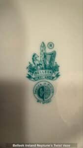 Belleek-Ireland-Neptunes-Twist-Vase-second-image-1