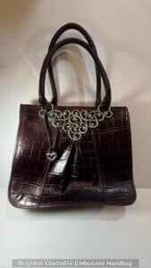 Brighton-Crocodile-Embossed-Handbag