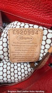 Brighton-Red-Leather-Hobo-Handbag-second-image