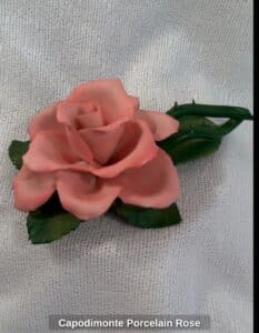 Capodimonte-Porcelain-Rose-1