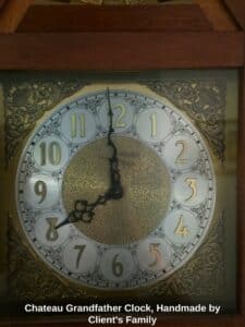 Chateau-Grandfather-Clock-Handmade-by-Clients-Family-second-image