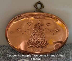 Copper-Pineapple-Welcome-Friends-Wall-Plaque-1