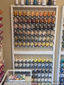 Embroidery-Thread-Spools-on-Wooden-Racks-second-image