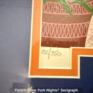 Fanch-New-York-Nights-Serigraph-second-image-1