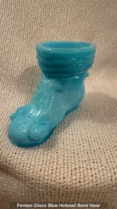 Fenton-Glass-Blue-Hobnail-Boot-Vase-1