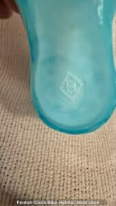 Fenton-Glass-Blue-Hobnail-Boot-Vase-second-image-1