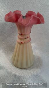 Fenton-Hand-Painted-Pink-Ruffled-Top-Vase-1