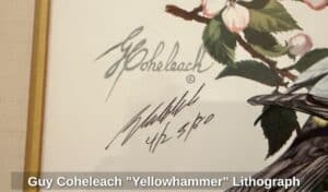 Guy-Coheleach-Yellowhammer-Lithograph-second-image-1