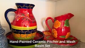 Hand-Painted-Ceramic-Pitcher-and-Wash-Basin-Set