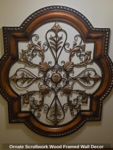 Ornate-Scrollwork-Wood-Framed-Wall-Decor