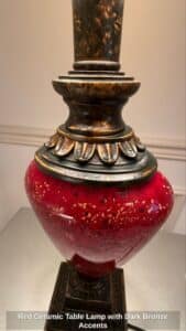 Red-Ceramic-Table-Lamp-with-Dark-Bronze-Accents-second-image