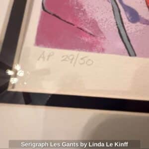 Serigraph-Les-Gants-by-Linda-Le-Kinff-second-image-1