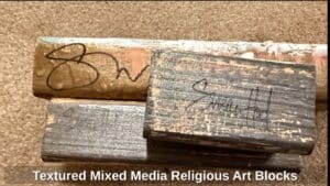 Textured-Mixed-Media-Religious-Art-Blocks-second-image-1