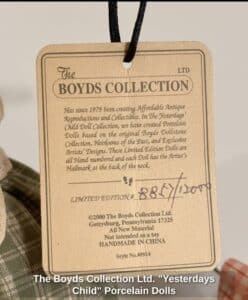 The-Boyds-Collection-Ltd.-Yesterdays-Child-Porcelain-Dolls-second-image-1