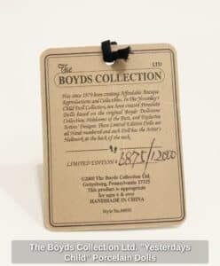 The-Boyds-Collection-Ltd.-Yesterdays-Child-Porcelain-Dolls-third-image-1