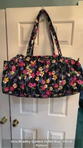Vera-Bradley-Quilted-Duffel-Bag-Floral-Pattern