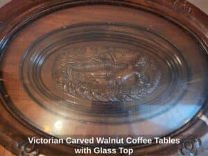 Victorian-Carved-Walnut-Coffee-Tables-with-Glass-Top