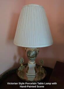 Victorian-Style-Porcelain-Table-Lamp-with-Hand-Painted-Scene