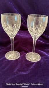 Waterford-Crystal-Alana-Pattern-Wine-Glasses