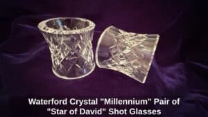 Waterford-Crystal-Millennium-Pair-of-Star-of-David-Shot-Glasses