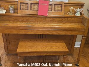 Yamaha-M-Oak-Upright-Piano