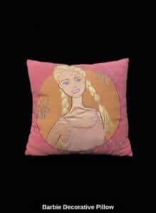 Barbie-Decorative-Pillow