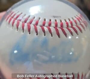 Bob-Feller-Autographed-Baseball