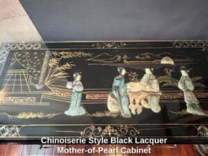 Chinoiserie-Style-Black-Lacquer-Mother-of-Pearl-Cabinet-second-image-1