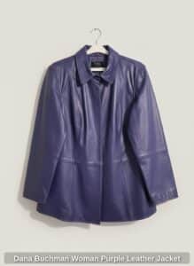 Dana-Buchman-Woman-Purple-Leather-Jacket-1