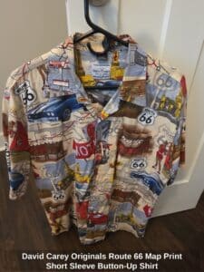 David-Carey-Originals-Route-Map-Print-Short-Sleeve-Button-Up-Shirt