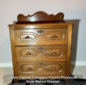 Davis-Cabinet-Company-French-Provincial-Style-Walnut-Dresser-second-image-1