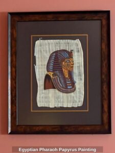 Egyptian-Pharaoh-Papyrus-Painting-1