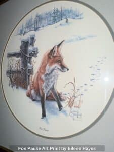 Fox-Pause-Art-Print-by-Eileen-Hayes-second-image-1