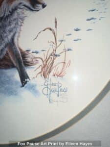 Fox-Pause-Art-Print-by-Eileen-Hayes-third-image-1